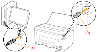 Der Drucker wird nicht automatisch erkannt (bei der Installation des